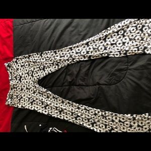 Floral Wide Leg Pants